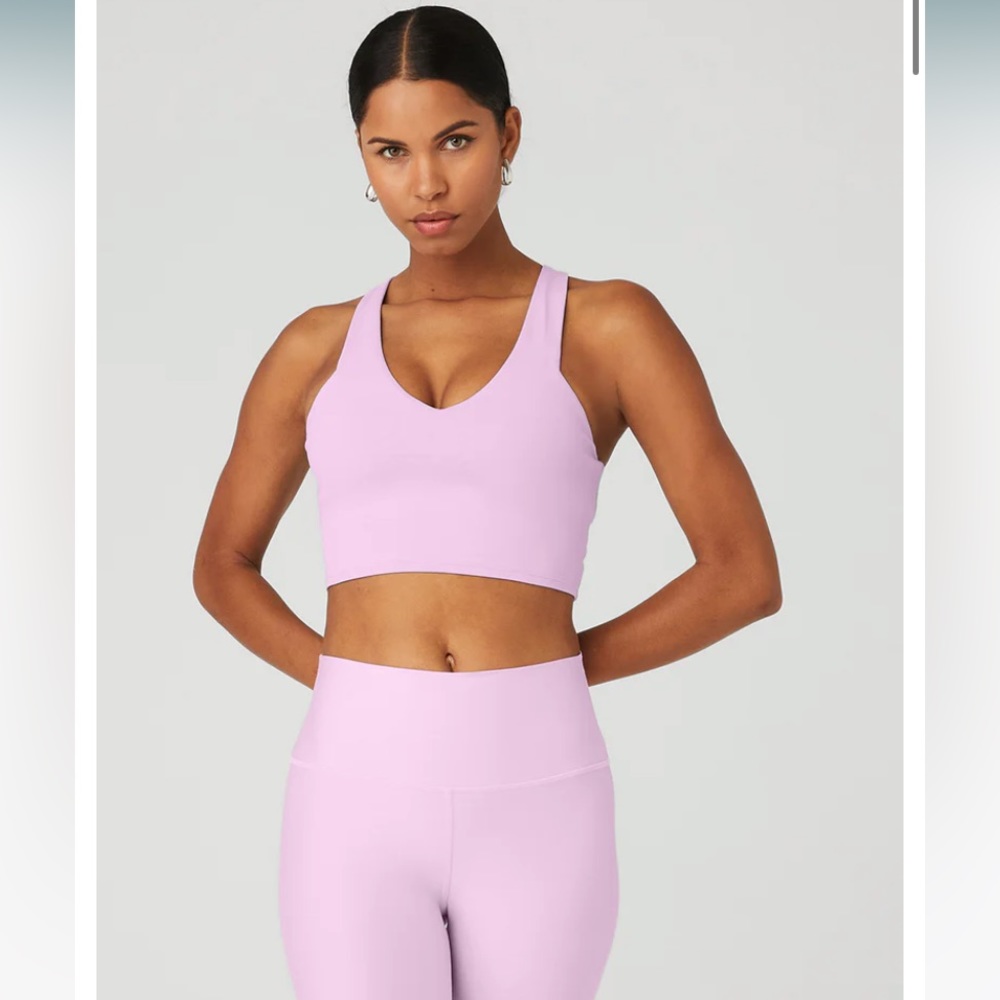 Bundle of TWO Alo Yoga Airbrush Real tanks, size M